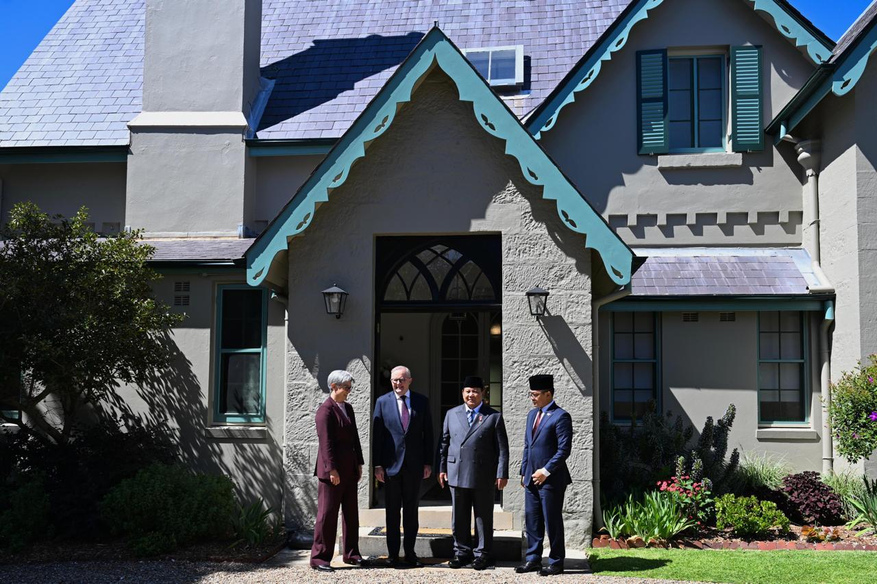 Presiden Prabowo Bertemu PM Anthony Albanese di Kirribilli House, Perkuat Kemitraan Strategis Indonesia-Australia